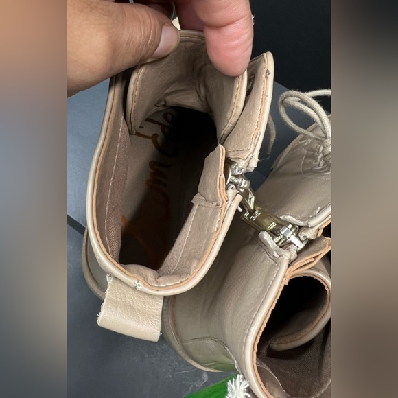 SAME EDELMAN Garret Ivory Leather boots, NEW - Picture 13 of 13